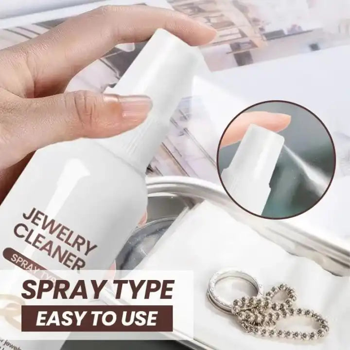 100ml Jewelry Cleaner Diamond Silver Gold Jewelry Cleaning Spray Multifunction Cleaner Non-toxic